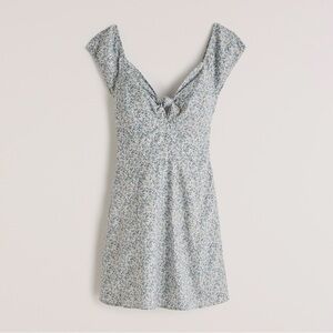 Abercrombie & Fitch Floral Mini Dress with Cap Sleeves